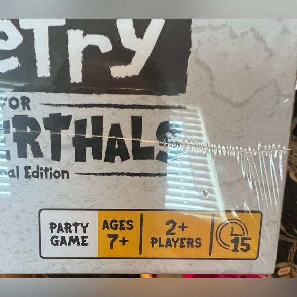 Poetry For Neanderthals Party Family Word Game by Exploding Kittens - Picture 6 of 9